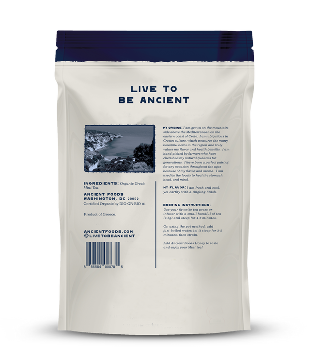 Organic Mint Tea, Crete Greece Organic Mint Tea, Crete Greece